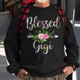 Blessed Gigi Floral For Women Mothers Day Grandma Sweatshirt Gifts for Old Men