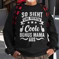 Bonus Mama Stiefmutter Lustige Sprüche Sweatshirt Geschenke für alte Männer