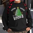 Book Lover Christmas Tree Holiday Reading  Love To Read  Men Women Sweatshirt Graphic Print Unisex Gifts for Old Men