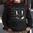 Boolean Logic Alive And Dead Lustige Programmiererkatze Sweatshirt Geschenke für alte Männer