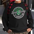 Born Lucky On St Patricks Day For Birthday Party Sweatshirt Gifts for Old Men