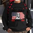 Borzoi Dog Worlds Best Dog Dad Ever Fathers Day Sweatshirt Gifts for Old Men