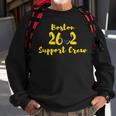 Boston 262 Marathon Support Crew Sweatshirt Gifts for Old Men