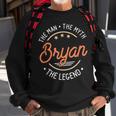 Bryan Der Mann Der Mythos Die Legende Sweatshirt Geschenke für alte Männer