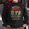 Built 47 Years Ago 47Th Birthday All Parts Original 1976 Sweatshirt Gifts for Old Men