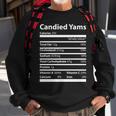 Candied Yams Nutritional Facts Funny Thanksgiving Sweatshirt Gifts for Old Men