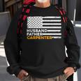 Carpenter Husband Father American Flag Fathers Day Gifts Sweatshirt Gifts for Old Men