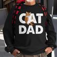 Cat Dad V3 Sweatshirt Gifts for Old Men
