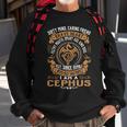 Cephus Brave Heart Sweatshirt Gifts for Old Men