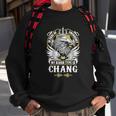 Chang Name - In Case Of Emergency My Blood Sweatshirt Gifts for Old Men