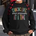 Changing Lives One Session At A Time Sweatshirt Gifts for Old Men