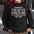 Charlotte North Carolina Ort Zum Besuchen Bleiben Usa City Sweatshirt Geschenke für alte Männer