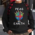 Christmas Peas On Earth World Peace Pea Design Tshirt Sweatshirt Gifts for Old Men