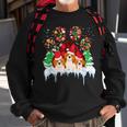 Christmas Santa Paws Dog Paws Beagle Dog Lover In Xmas Men Women Sweatshirt Graphic Print Unisex Gifts for Old Men