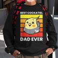Cockatiel Papa Best Cockatiel Dad Ever Love Cockatiels Sweatshirt Gifts for Old Men
