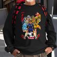 Colored Design Aoashi Anime Sweatshirt Gifts for Old Men