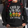 Cookie Baking Team Captain Xmas Bakers Gingerbread Men Women Sweatshirt Graphic Print Unisex Gifts for Old Men