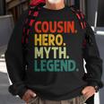 Cousin Held Mythos Legende Retro Vintage-Cousin Sweatshirt Geschenke für alte Männer