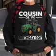 Cousin Of The Birthday Boy Tractor Farm Birthday Party Sweatshirt Gifts for Old Men