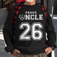 Custom Proud Football Uncle Number 26 Personalized For Men Sweatshirt Gifts for Old Men