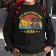 Cute Best Rottweiler Dad Ever Proud Vintage Rottie Father Sweatshirt Gifts for Old Men