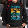 Cycling Dad Sweatshirt für Herren, Cool Papa Radfahrer Design Geschenke für alte Männer