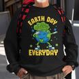 Dabbing Earth Day Everyday Earthday Dab Every Day Planet Sweatshirt Gifts for Old Men