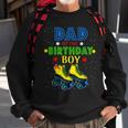 Dad Birthday Rolling Skate Birthday Family Party Men Women Sweatshirt Graphic Print Unisex Gifts for Old Men