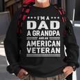 Dad Grandpa American Veteran Vintage Top Mens Gift Sweatshirt Gifts for Old Men