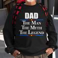 Dad The Man The Myth The Legend Stars Sweatshirt Gifts for Old Men
