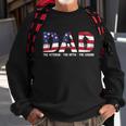 Dad The Veteran The Myth The Legend Veterans Day Sweatshirt Gifts for Old Men