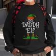 Daddy Elf Family Matching Funny Christmas Pajama Dad Men Sweatshirt Gifts for Old Men