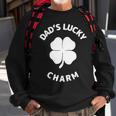 Dad’S Lucky Charm Shamrock Sweatshirt Gifts for Old Men