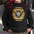 Daily Name Daily Family Name Crest Sweatshirt Gifts for Old Men
