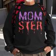 Damen Momster Halloween Kostüm Für Mama Geschenk Sweatshirt Geschenke für alte Männer