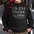 Dd-214 Us Army Alumni Military Veteran Retirement Gifts Men Women Sweatshirt Graphic Print Unisex Gifts for Old Men