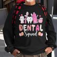 Dental Squad Tooth Bunny Easter Eggs Love Dentist Easter Day Sweatshirt Gifts for Old Men