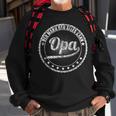 Der Mann Der Alles Kann Opi Großvater Spruch Opa Sweatshirt Geschenke für alte Männer