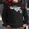 Detroit Smoking Gun Sweatshirt Gifts for Old Men