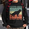 Deutscher Schäferhund Vintage Look Hunde Mama Hunde Papa Sweatshirt Geschenke für alte Männer