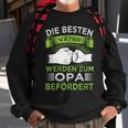 Die Besten Väter Werden Zum Opa V2 Sweatshirt Geschenke für alte Männer