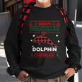 Dolphin Lover Xmas Gift Cute Ugly Dolphin Christmas Sweater Gift Sweatshirt Gifts for Old Men