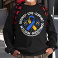 Down Syndrome Respect Support Down Syndrome Awareness Sweatshirt Gifts for Old Men
