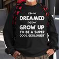 Dream I Never Dreamed Id Ever Grow Up To Be A S Geology Sweatshirt Gifts for Old Men