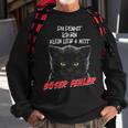 Du Denkst Ich Bin Klein Lieb Nett Böser Fehler Katzen Sweatshirt Geschenke für alte Männer