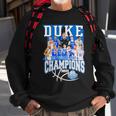 Duke Team 2023 Acc Men’S Basketball Tournament Champions Sweatshirt Gifts for Old Men