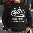 E-Bike Fahrrad E Bike Elektrofahrrad Ebike Spruch Sweatshirt Geschenke für alte Männer