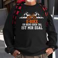 E-Bike Ob Berg Oder Tal Ist Mir Egal Sweatshirt Geschenke für alte Männer