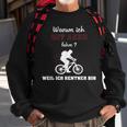 E Bike Rentner Pedelec Fahrrad Elektro Rad Ebike Sweatshirt Geschenke für alte Männer