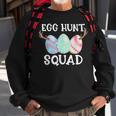 Easter Egg Hunt Squad Funny Happy Hunting Matching Cute Sweatshirt Gifts for Old Men